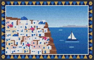 Santorini rug