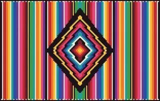 Sarape rug