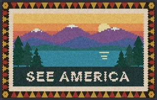 See America rug