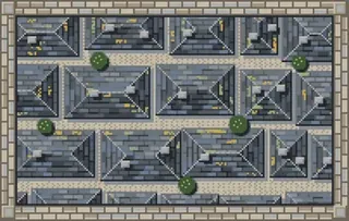Stone Roofs rug