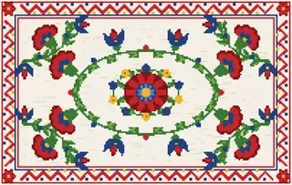 Šumadija Embroidery rug