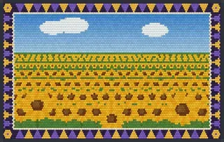 Sunflowers rug