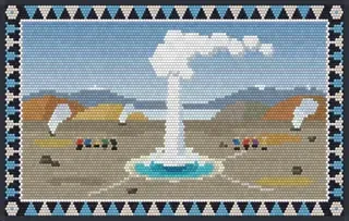 The Geyser rug