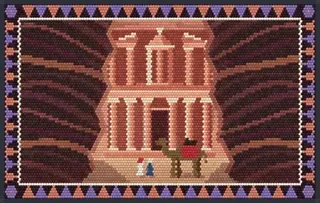 The Treasury, Petra rug