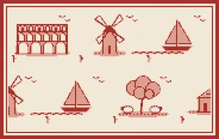 Toile rug