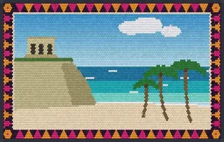 Tulum Beach rug