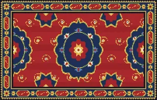 Ushak Medallion rug